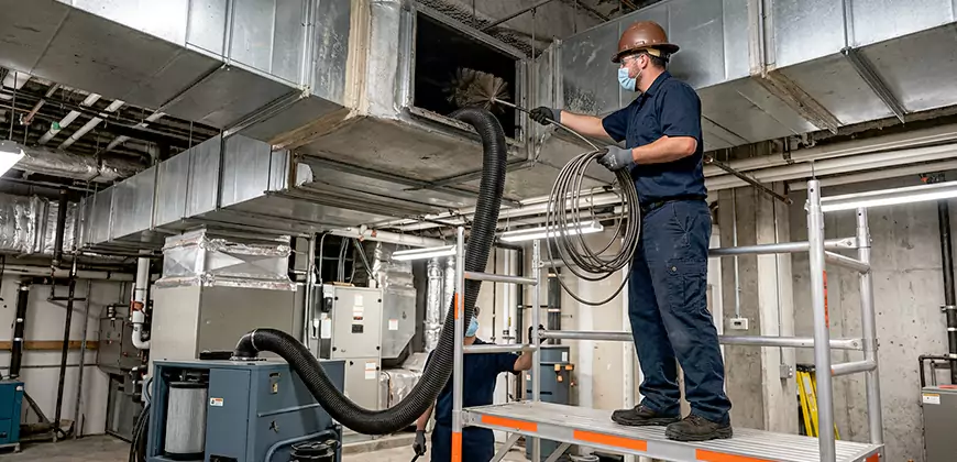 Commercial Ventilation System Cleaning in Bensalem