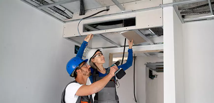 Duct Insulation and Condensation Repair in Bensalem