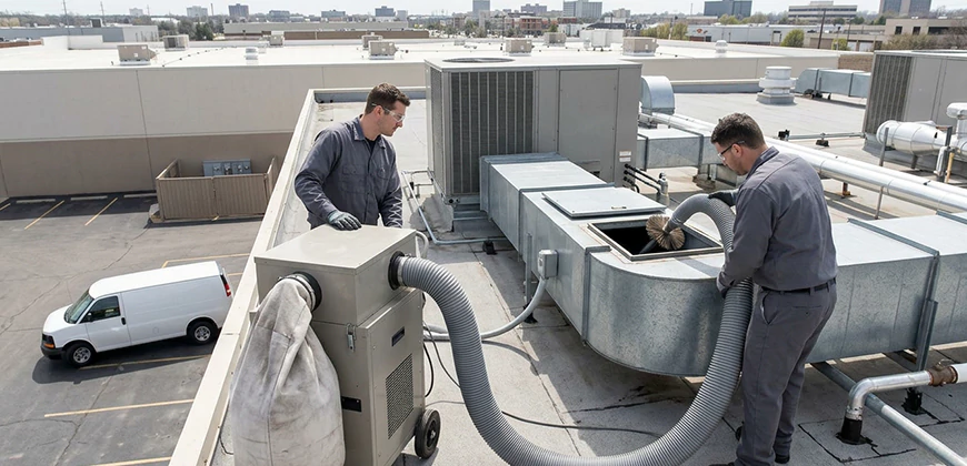 Commercial and Industrial Duct Cleaning in Bensalem
